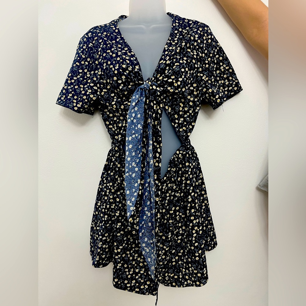 Cut-out Romper